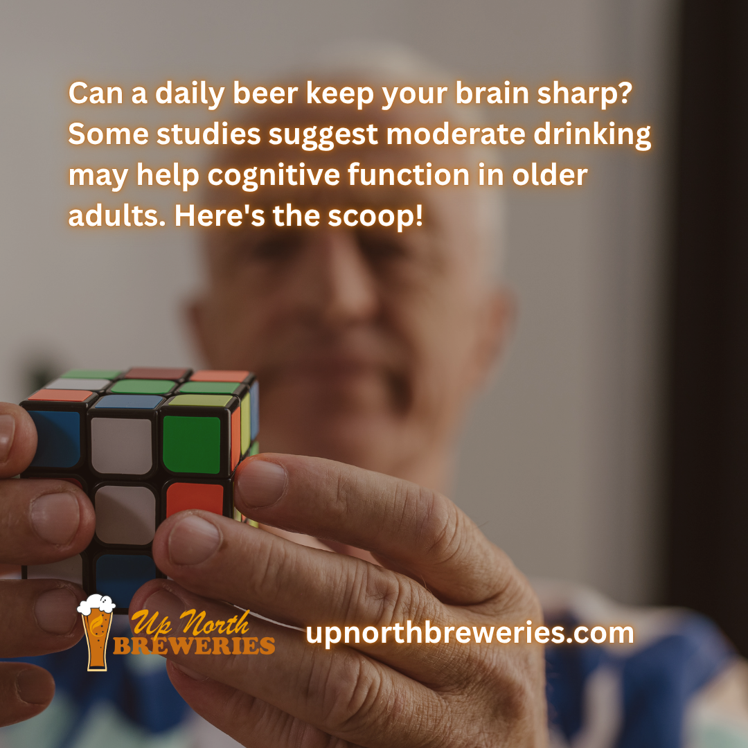 Can a daily beer keep your brain sharp? Some studies suggest moderate drinking may help cognitive function in older adults. Here's the scoop!