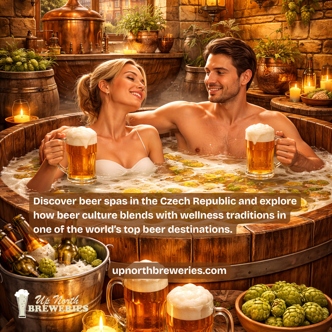 Discover beer spas in the Czech Republic and explore how beer culture blends with wellness traditions in one of the world’s top beer destinations.
