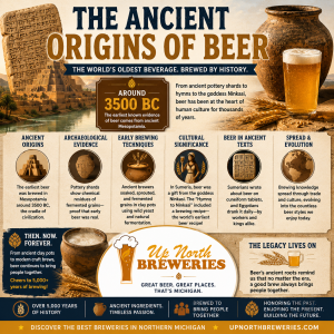 Discover how beer began in ancient Mesopotamia around 3500 BC and how early brewing shaped cultures, religion, and daily life.