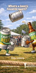 March’s roundup of our Up North beer jokes! View all the beer-themed laughs we shared last month in this gallery-style post.