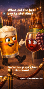 April’s roundup of our Up North beer jokes! View all the beer-themed laughs we shared last month in this gallery-style post.