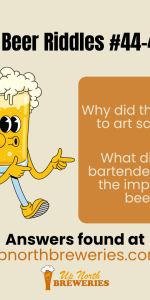 Monthly roundup of our June Up North beer jokes! View all the beer-themed laughs we shared last month in this gallery-style post.