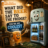 Monthly roundup of our September Up North beer jokes! View all the beer-themed laughs we shared last month in this gallery-style post.
